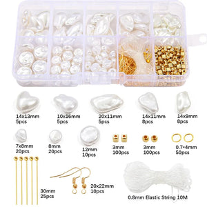 Baroque Pearl DIY Earring Kit for Women
