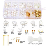 Baroque Pearl DIY Earring Kit for Women