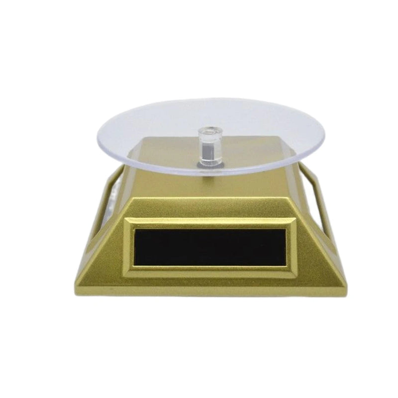 Solar Powered Jewelry Display Stand Portable Waterproof