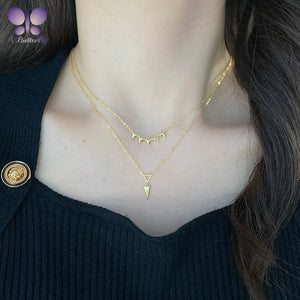 Butterfly 925 Sterling Silver Pendant Necklace Fine Jewelry