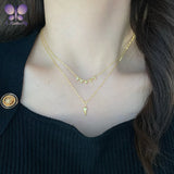 Butterfly 925 Sterling Silver Pendant Necklace Fine Jewelry