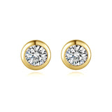 Butterfly 925 Sterling Silver Diamond Japanese Girl Earrings
