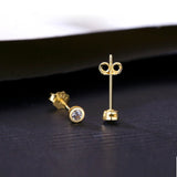 Butterfly 925 Sterling Silver Diamond Japanese Girl Earrings