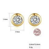 Butterfly 925 Sterling Silver Diamond Japanese Girl Earrings