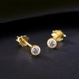 Butterfly 925 Sterling Silver Diamond Japanese Girl Earrings