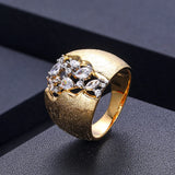 ACCKING Gothic Feather Rings For Women Party Jewelry