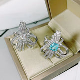 Monaco Statement Stackable Ring For Women Wedding Engagement Dubai Punk Bridal