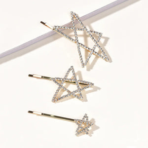 Star Shape Hair Clips Wedding Hair Accessories Women Hairpins Barrettes