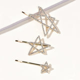 Star Shape Hair Clips Wedding Hair Accessories Women Hairpins Barrettes