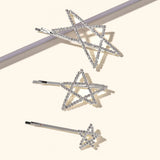 Star Shape Hair Clips Wedding Hair Accessories Women Hairpins Barrettes