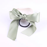Ribbon Bowknot Elastic Hair Band for Women