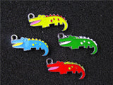 20Pcs Crocodile Charms Pendant 33x13mm