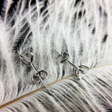 Classic 3mm & 4mm Moissanite Diamond Stud Earrings