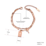 Double Layer Retro Cross Charm Bracelet Elizabeth Coin Jewelry
