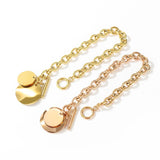 Bohemia Stainless Steel Love Circle Charm Bracelet