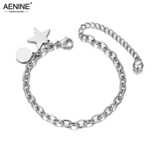 Bohemia Beach Charm Bracelet Stainless Steel