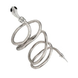 AENSOA Multilayer Bendy Snake Necklace Bracelet - Punk Chunky Jewelry