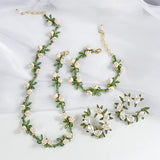 Bohemia Enamel Choker Necklace for Women Wedding