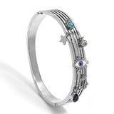 Boho Evil Eye Hand Pendant Bracelet for Women
