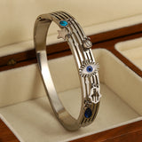 Boho Evil Eye Hand Pendant Bracelet for Women