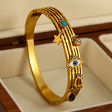 Boho Evil Eye Hand Pendant Bracelet for Women