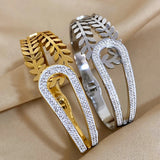 Charm Belt Buckle Coin Square Pendant Steel Bracelet