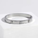 Minimalist Rivet Bracelet Women's Stainless Steel Jewelry