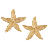 Star Drop Earrings for Women Large Starfish Dangle Earrings Gift
