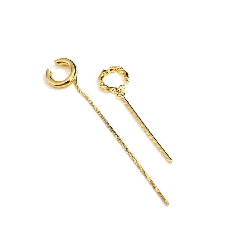 Double Line Tassel No Piercing Ear Cuff Punk Jewelry