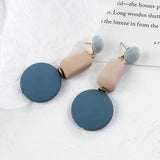 Geometric Acrylic Resin Earrings for Women