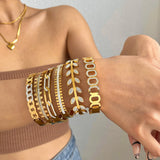 Crystal Zircon Bangles for Women