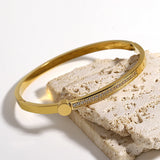 Stainless Steel Plated Lover Bracelets for Women
