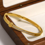 Stainless Steel Plated Lover Bracelets for Women