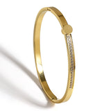 Stainless Steel Plated Lover Bracelets for Women
