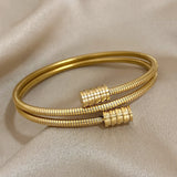 Waterproof Stainless Steel Watch Band Chain Wide Bracelet