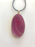 Agate Necklace - Anti Stress, Strength, Pleasure, Optimism