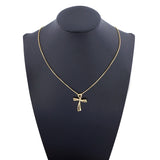 Colorful CZ Choker Necklace Charm Pendant Copper Gift