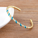 Copper Bangles for Women - Ethnic Cuff Bracelet Jewelry