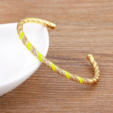 Copper Bangles for Women - Ethnic Cuff Bracelet Jewelry