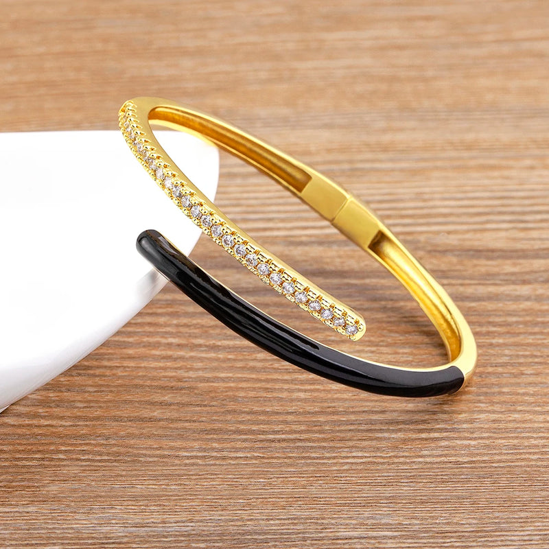 Adjustable CZ Bracelet Woman Gift