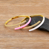 Adjustable CZ Bracelet Woman Gift