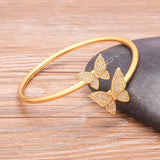 European American Butterfly Zirconia Bracelet Gift