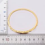 Copper Zircon Snake Bracelet for Women Cuff Bangles Party Wedding Jewelry Gift