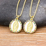 CZ Copper Necklace+Bracelet Set Unisex Pendant Charm Couple Jewelry