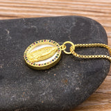 CZ Copper Necklace+Bracelet Set Unisex Pendant Charm Couple Jewelry