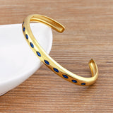 Geometric Rainbow CZ Bracelet for Women