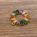 Bohemian Crystal Chain Bracelet Women Charm Wedding Jewelry