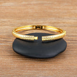 Classic CZ Copper Clasp Bracelet for Women