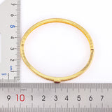 Classic CZ Copper Clasp Bracelet for Women