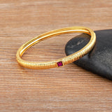 Classic CZ Copper Clasp Bracelet for Women